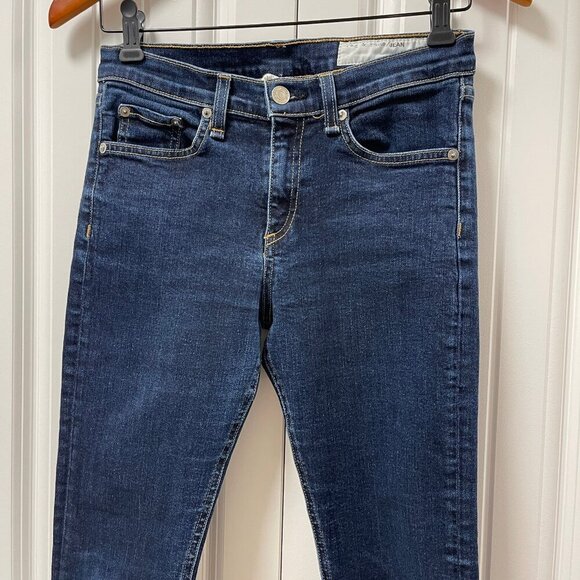 Rag & Bone Heritage Dark Wash High Rise Skinny Jeans – 27 - Picture 4 of 15